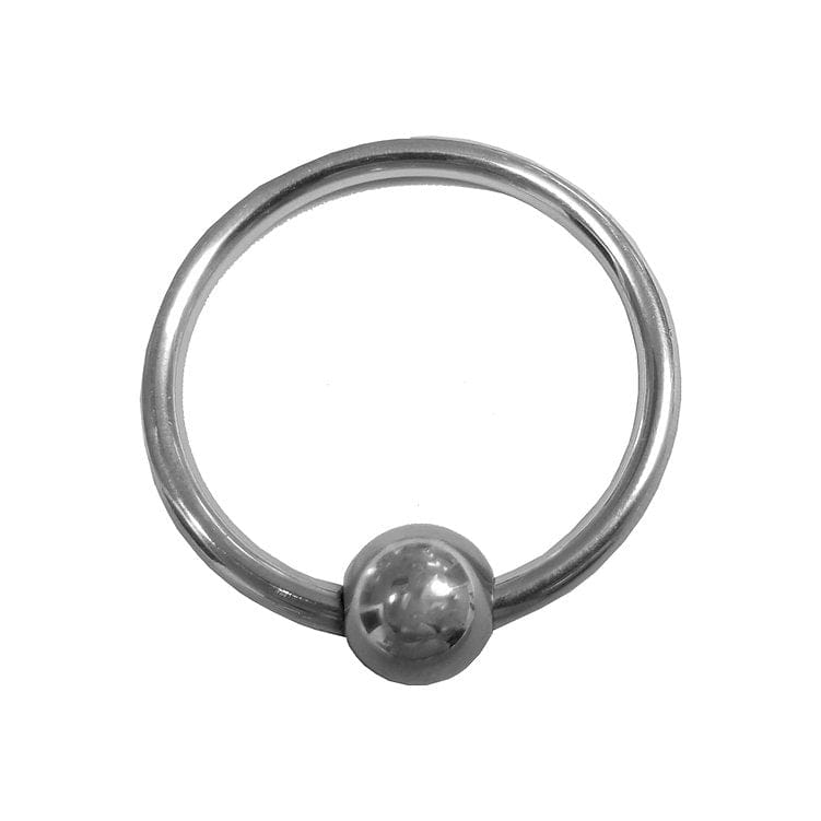 Rouge Stainless Steel Glans Ring with Pressure Point Ball – 29mm Steel Ring > Cock Ring > Metal Main image