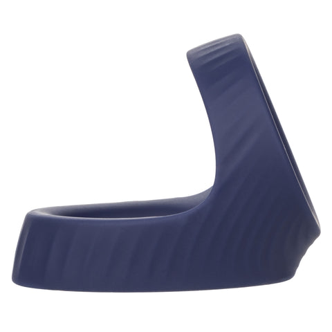 Viceroy Max Dual Silicone (Black) – Stretchy Stamina Cock Ring COCK RINGS Sling