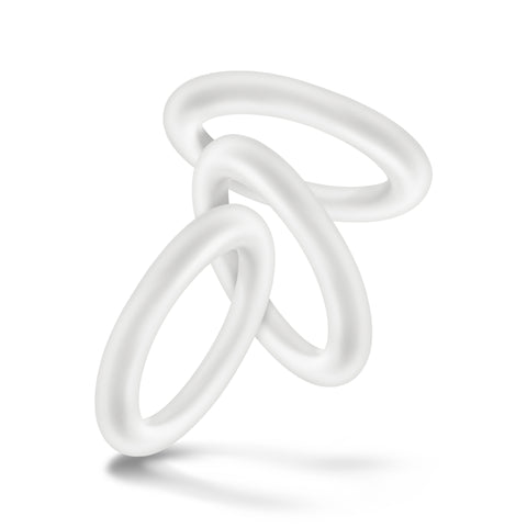 Performance VS2 Glow In Dark Small Silicone Cockrings Set of 3 COCK RING Set