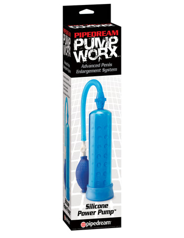 Pump Worx Silicone Power Pump Penis Pump - 7.5" Insertable > Pumps > Penis Pumps
