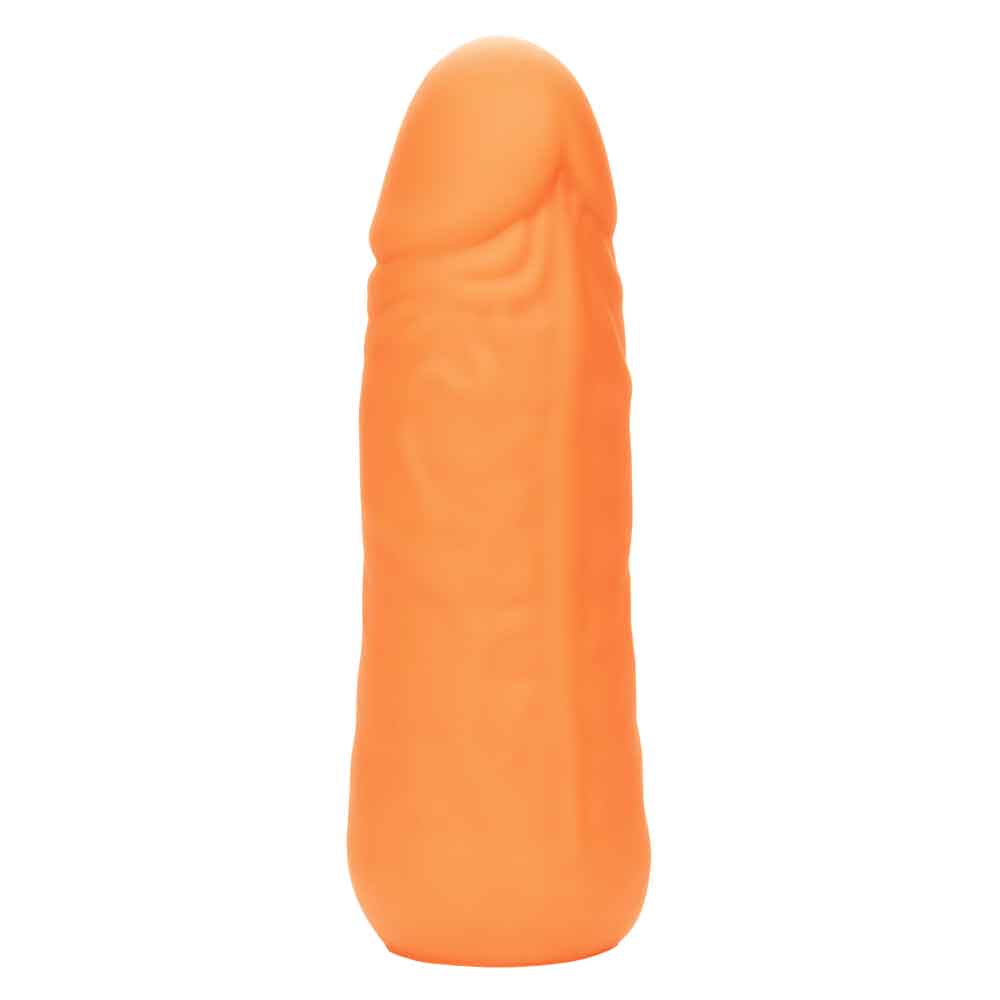 Mini Vibrating Studs 4.25"/10.75cm Liquid Silicone Vibrator Orange > Vibrators > Mini Vibrators