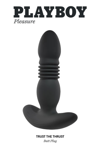 Playboy Pleasure Trust the Thrust 13.7 cm Butt Plug > Anal Range > Vibrating Butt Plugs