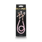 Bound Adjustable Pink Nipple Clamps – Adjustable Nipple Clamps Pink > Sex Toys > Nipple Clips