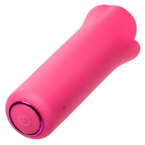 Kyst Lips Mini Massager Pink Silicone Bullet with 10 Vibration Functions > Vibrators > Mini Vibrators
