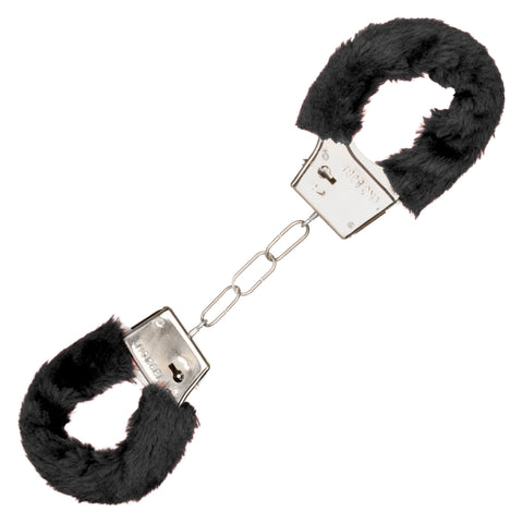 Playful Furry Cuffs (Black) – Adjustable Faux Fur Handcuffs > Bondage Gear > Handcuffs