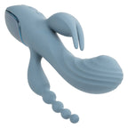 Triple Motor Vibrator Massager With Beaded Tail > Vibrators > Ladies > Rabbit Multi