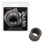 Alpha Liquid Silicone Scrotum Ring Ultra Stretchy Soft Black Enhancer Gray > Cock Ring > Single