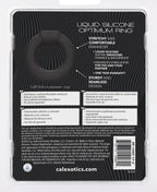 Alpha Liquid Silicone Optimum Ring Ultra Stretchy Black Size Medium > Cock Ring > Single