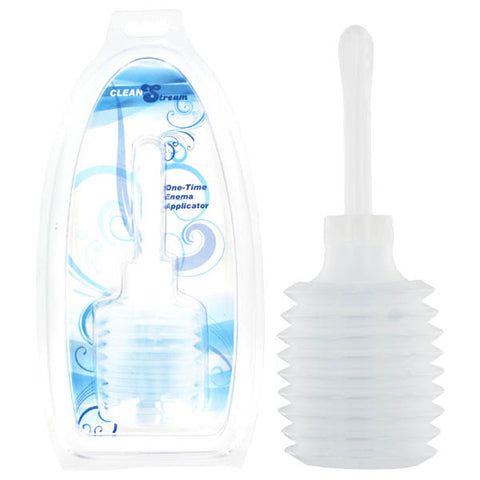 Cleanstream Disposable Applicator Single Use Douche for Personal Hygiene Clear Douches