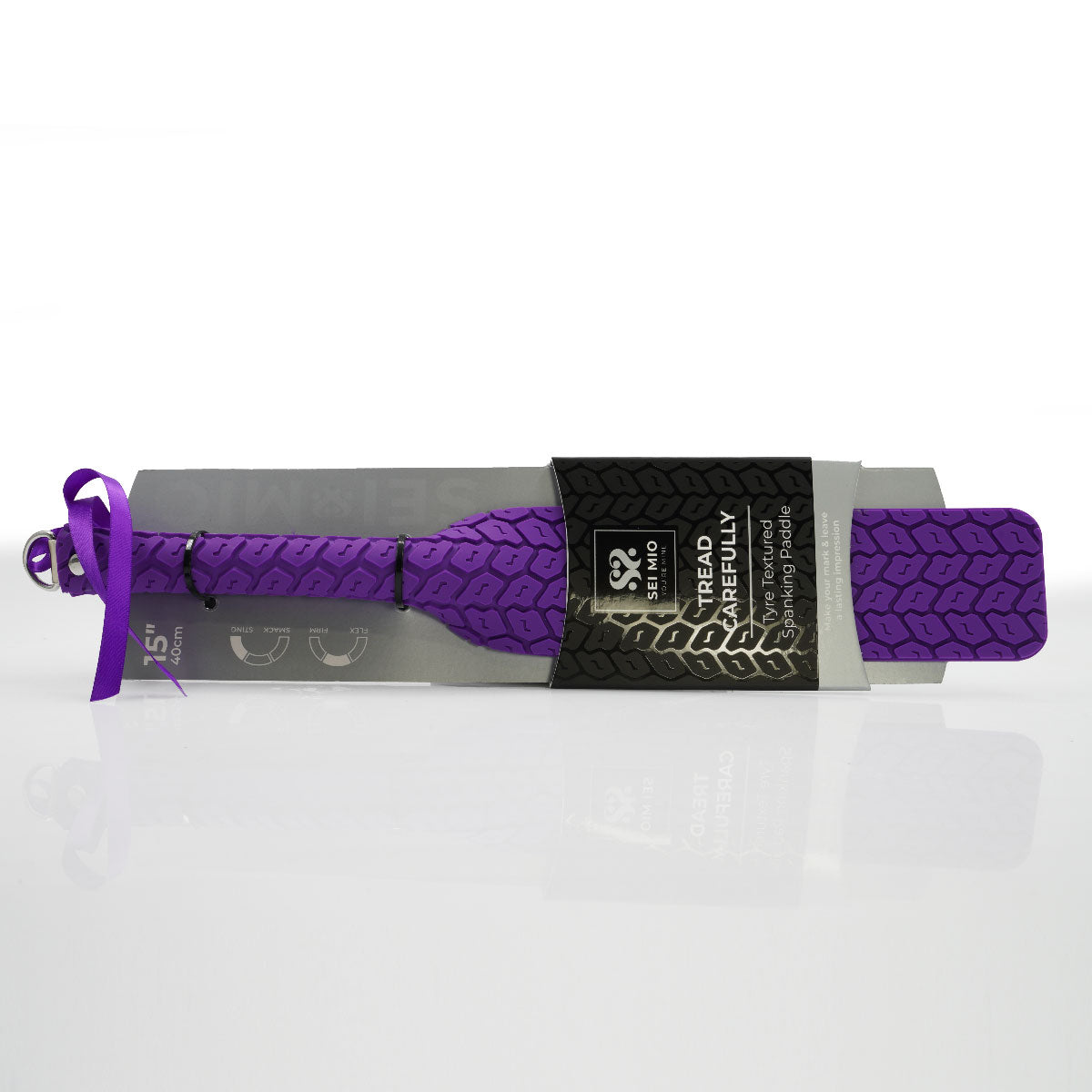 Sei Mio Tyre Paddle Purple 15 Inch Double-Sided Vegan Waterproof Spanking Paddle > Bondage Gear > Paddles