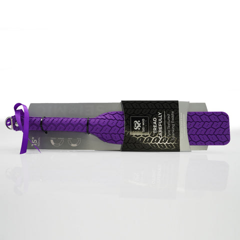 Sei Mio Tyre Paddle Purple 15 Inch Double-Sided Vegan Waterproof Spanking Paddle > Bondage Gear > Paddles