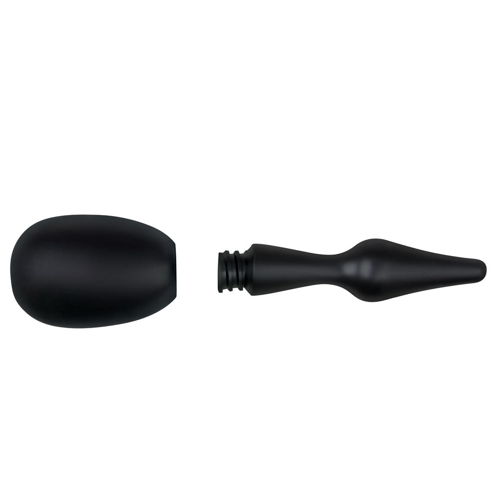 AquaClean Silicone One-Way Valve Douche Set with Butt Plug Nozzle > Essentials > Douches