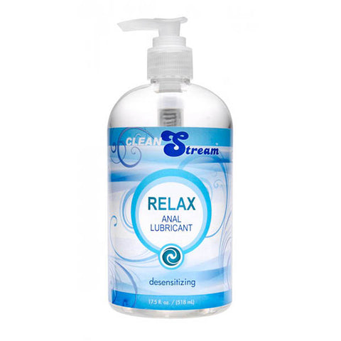 CleanStream Relax Anal Lubricant 518 ml Desensitising Pump Bottle Default Title Anal Lubricant