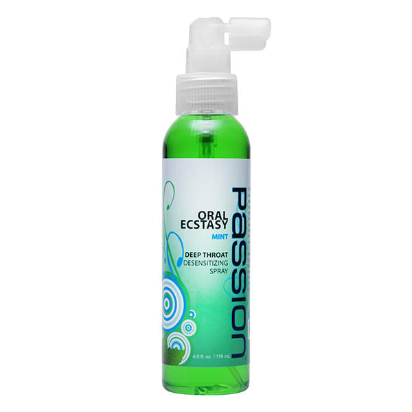 Passion Oral Ecstasy Mint Flavored Deep Throat Spray 118ml Default Title Oral Gels & Sprays