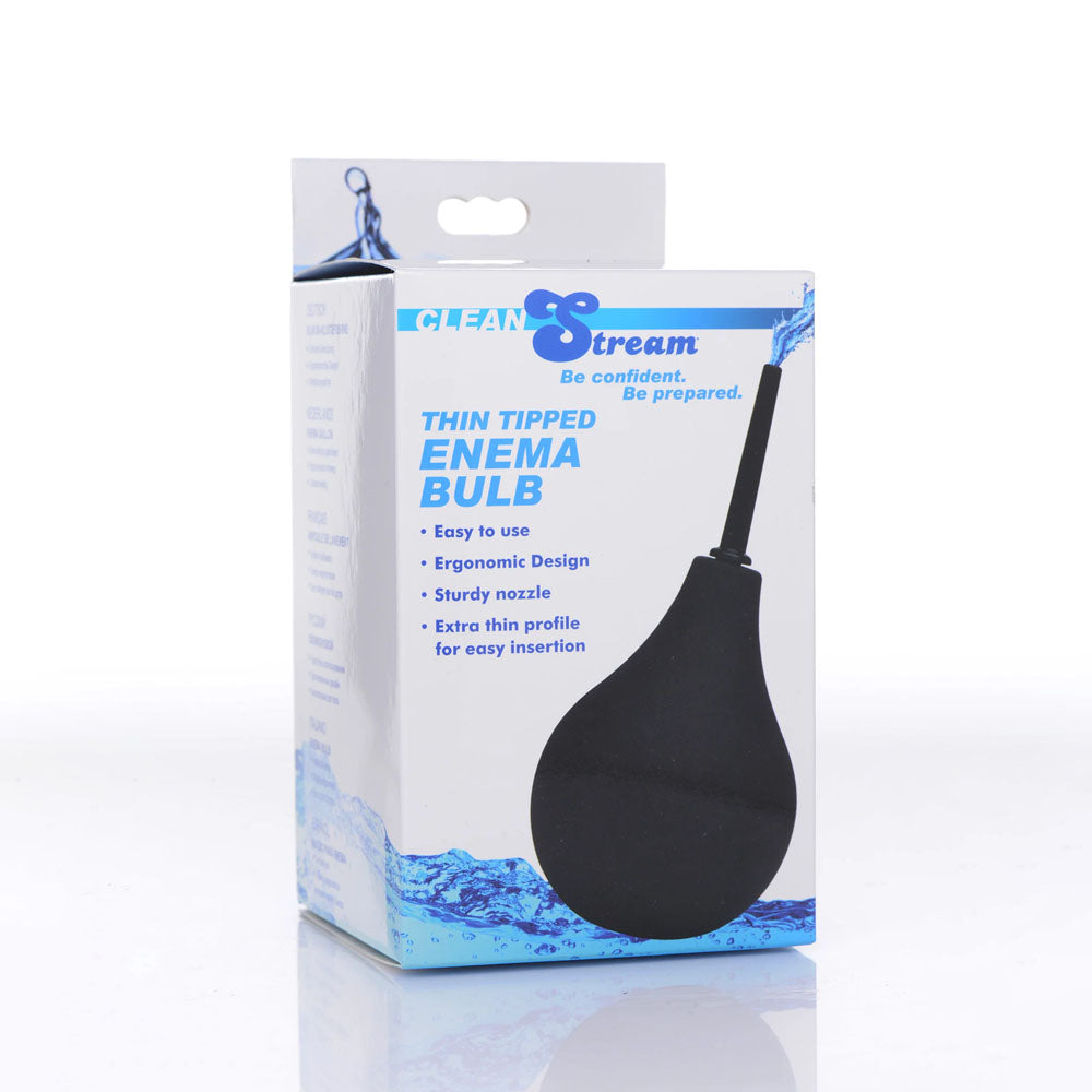 Thin Tip Silicone Enema Bulb Douches