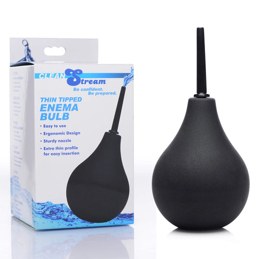 Thin Tip Silicone Enema Bulb