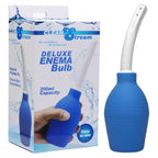 Deluxe Enema Bulb Blue - 10 Oz Cleansing Bottle 5.25 In > Essentials > Douches