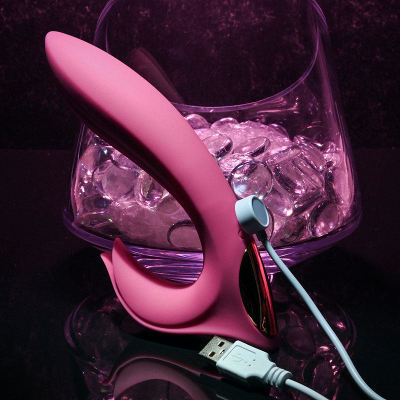 Adam & Eve EVES BLISS VIBRATOR -  17.8 cm USB Rechargeable Rabbit Vibrator