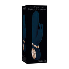 Adam & Eve Twirling Rabbit Vibrator -  22.9 cm USB Rechargeable Rabbit Vibrator