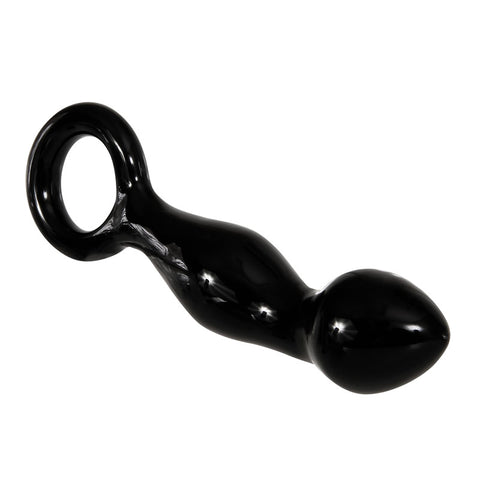 Adam & Eve Glass Prostate Massager 16.6 cm for Blissful Pleasure Prostate Tools