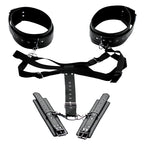 Master Series Acquire Thigh Harness & Wrist Cuffs Restraint > Bondage Gear > Restraints