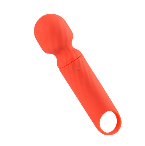 Maia Dolly Mini Massage Wand in Orange Electric Massager