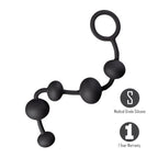 Maia Grayson (Gray) – Waterproof 16.5 cm Medical Grade Anal Beads > Anal Range > Anal Beads