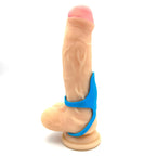 Maia Griffin Blue Silicone Cock Ring > Cock Ring > Sling