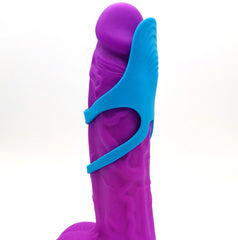 Maia GRIFFIN - Blue Silicone Cock Ring