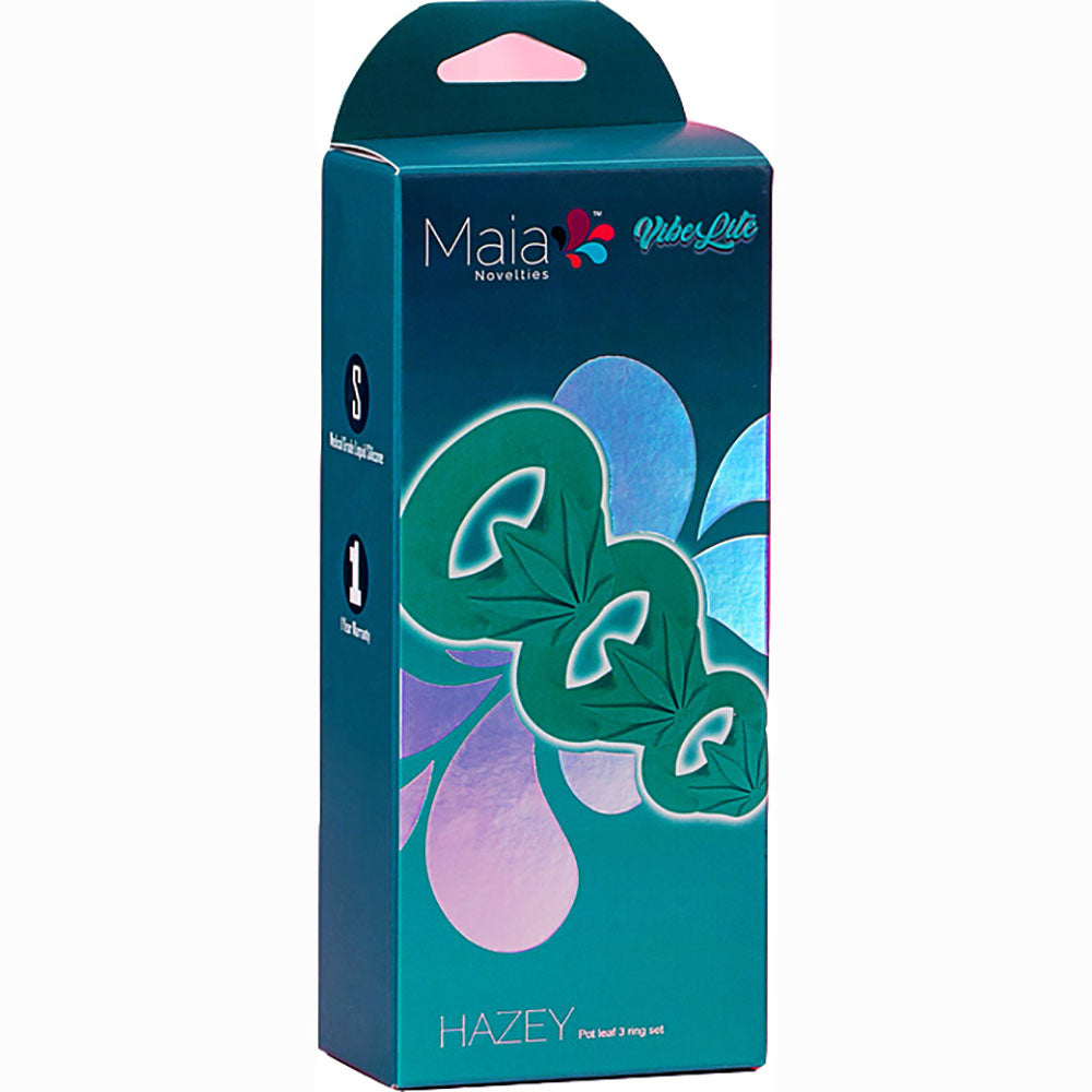 Maia HAZEY 3-Piece Penis Ring Set with Multi Sizes > Cock Ring > Sets