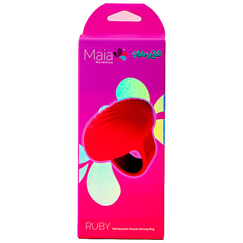 Maia Ruby – Waterproof Finger Stimulator Finger Stimulator