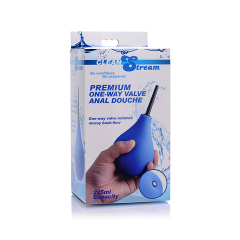 Premium One Way Valve Anal Douche 225ml Compact Size Douches