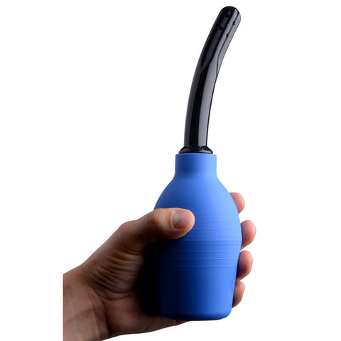 Premium One Way Valve Enema Bulb 300ml Blue 4.75 Inch Douches