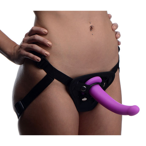 XR Navigator Strap On Adjustable Harness With G Spot Dildo > Dildos > Strap On Harnesses