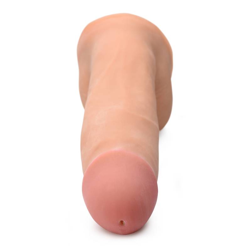 8in Dual Density Squirting Dildo w Balls Reservoir - Realistic Feel > Dildos > Squirting Dildos