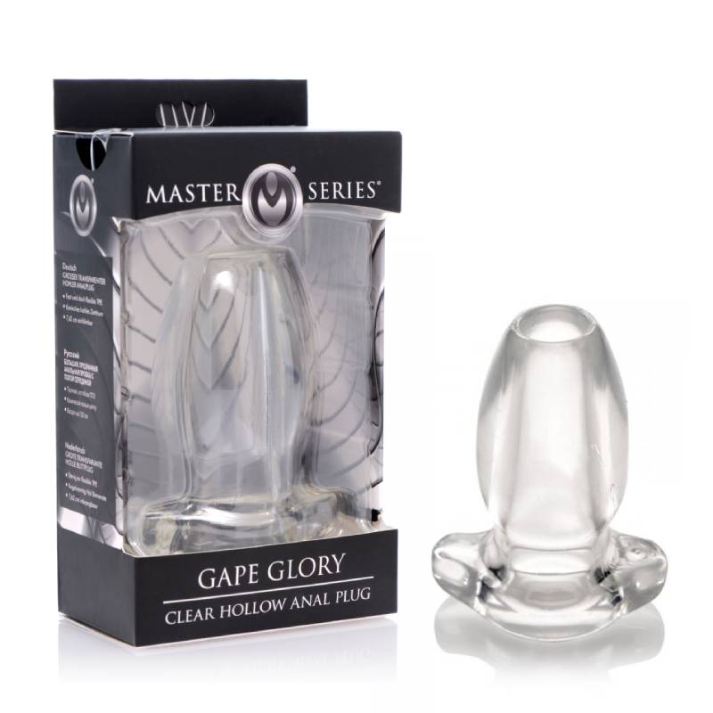 Master Series Gape Glory -  Large Hollow Anal Plug