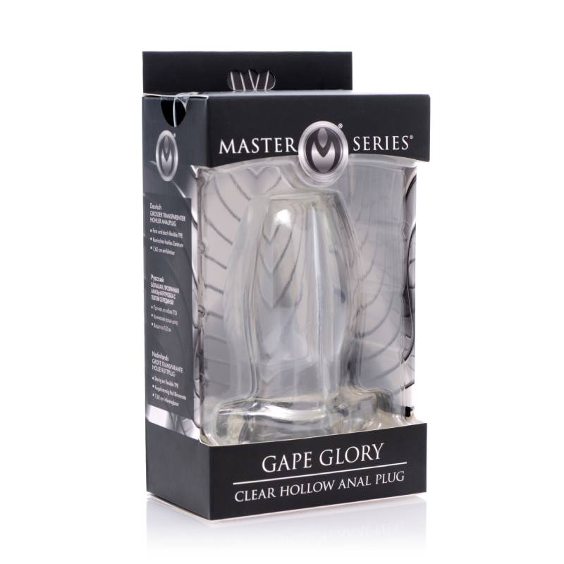 Master Series Gape Glory Large Hollow Anal Plug > Anal Range > Tunnel and Stretchers