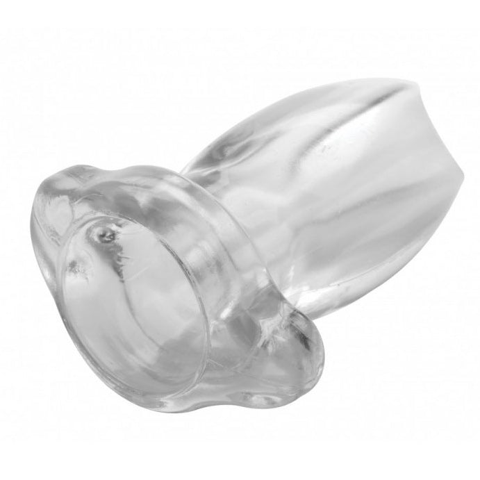 Master Series Gape Glory Hollow Anal Plug Clear Large > Anal Range > Tunnel and Stretchers