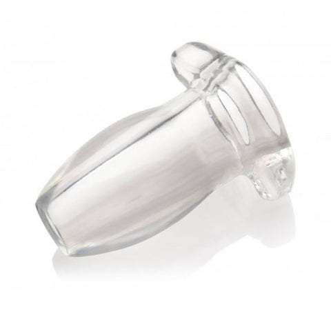 Master Series Gape Glory Hollow Anal Plug Clear Large > Anal Range > Tunnel and Stretchers