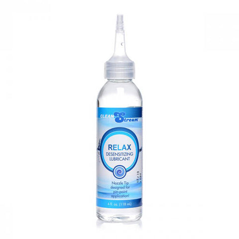 CleanStream Relax Desensitising Lubricant with Nozzle Tip 118ml Bottle > Lube > Anal