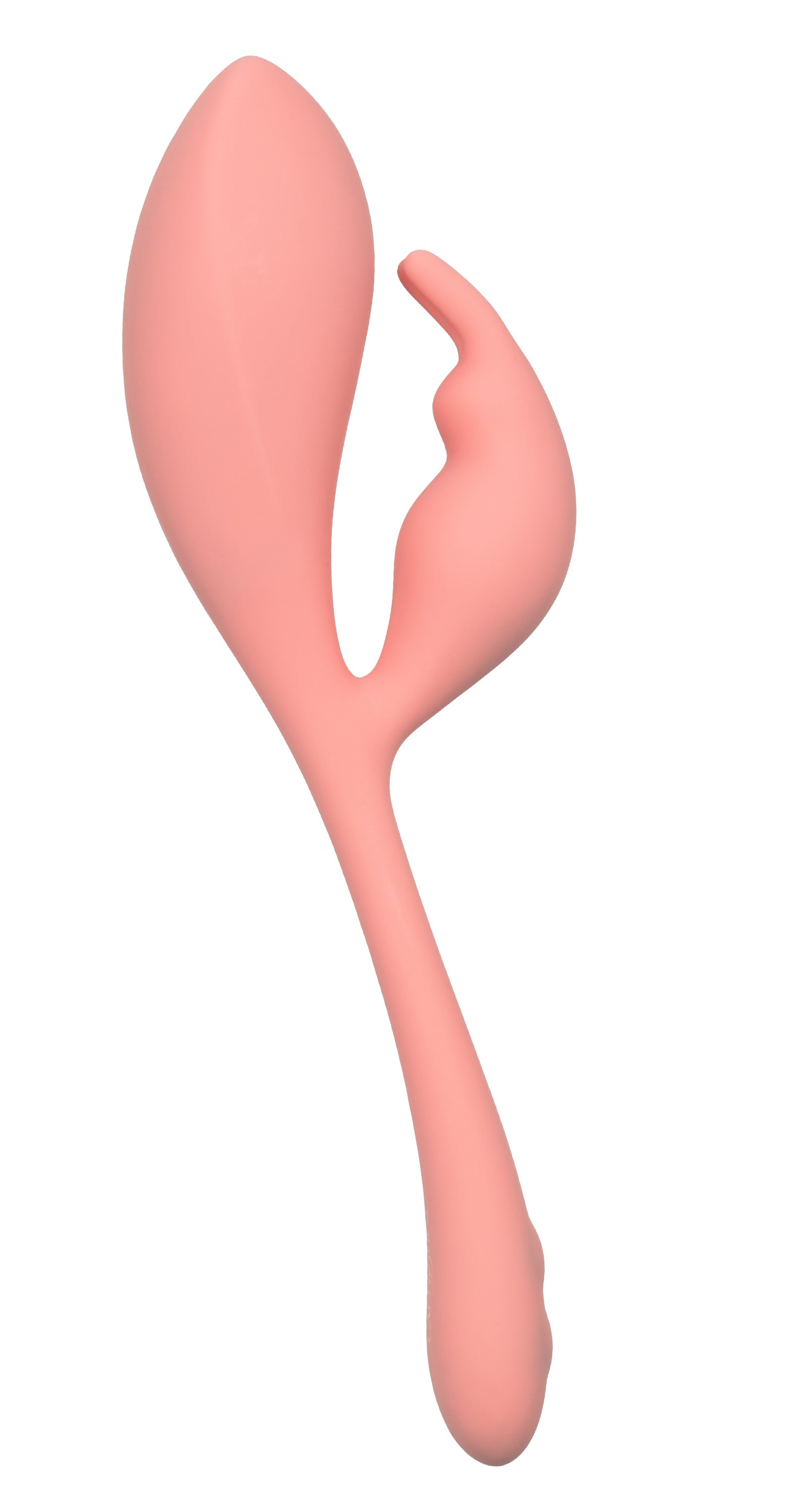 Elle Liquid Silicone Bunny Vibrator in Soft Pink with 10 Vibration Functions and Flexible Body > Vibrators > Ladies > Rabbit