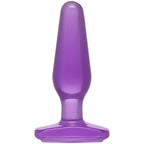 Medium Butt Plug Purple 5 Inch Crystal Jellies Toy > Anal Range > Butt Plugs