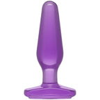 Crystal Jellies Medium Butt Plug Purple > Anal Range > Butt Plugs