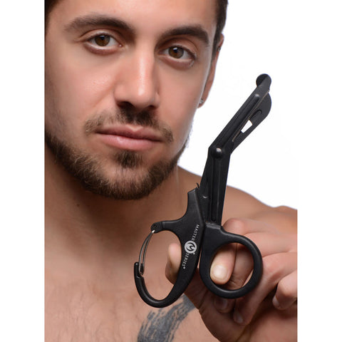Master Series Snip Heavy Duty Bondage Scissors for Safe Play Rope