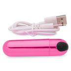 Bang! 10X Vibrating Metallic Bullet – USB Rechargeable Bullet Vibrator > Vibrators > Mini Vibrators