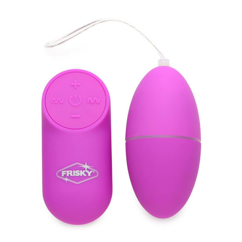 Frisky Scrambler Vibrating Egg with Wireless Remote - Compact and Discreet Design BULLETS & EGGS