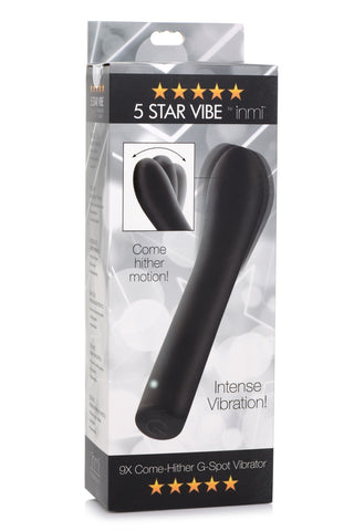 INMI Shegasm 5 Star Come Hither G-Spot Vibrator Black Default Title Vibrators - G Spot