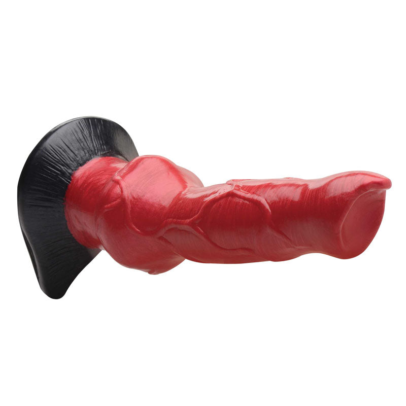 Creature Cocks Hell-Hound Canine Dildo (Red) – 19 cm Silicone Dildo > Dildos > Fantasy