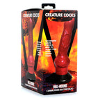Creature Cocks Hell-Hound Canine Dildo (Red) – 19 cm Silicone Dildo > Dildos > Fantasy