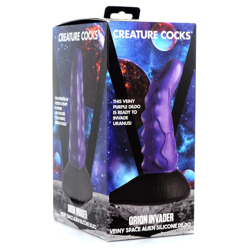 Creature Cocks Orion Invader Veiny Space Alien (Silicone) – Luxury 8 Inch Dildo > Dildos > Fantasy